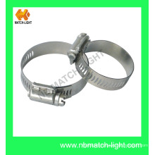 U. S Type Stainless Steel 304 Worm Gear Pipe Clamp